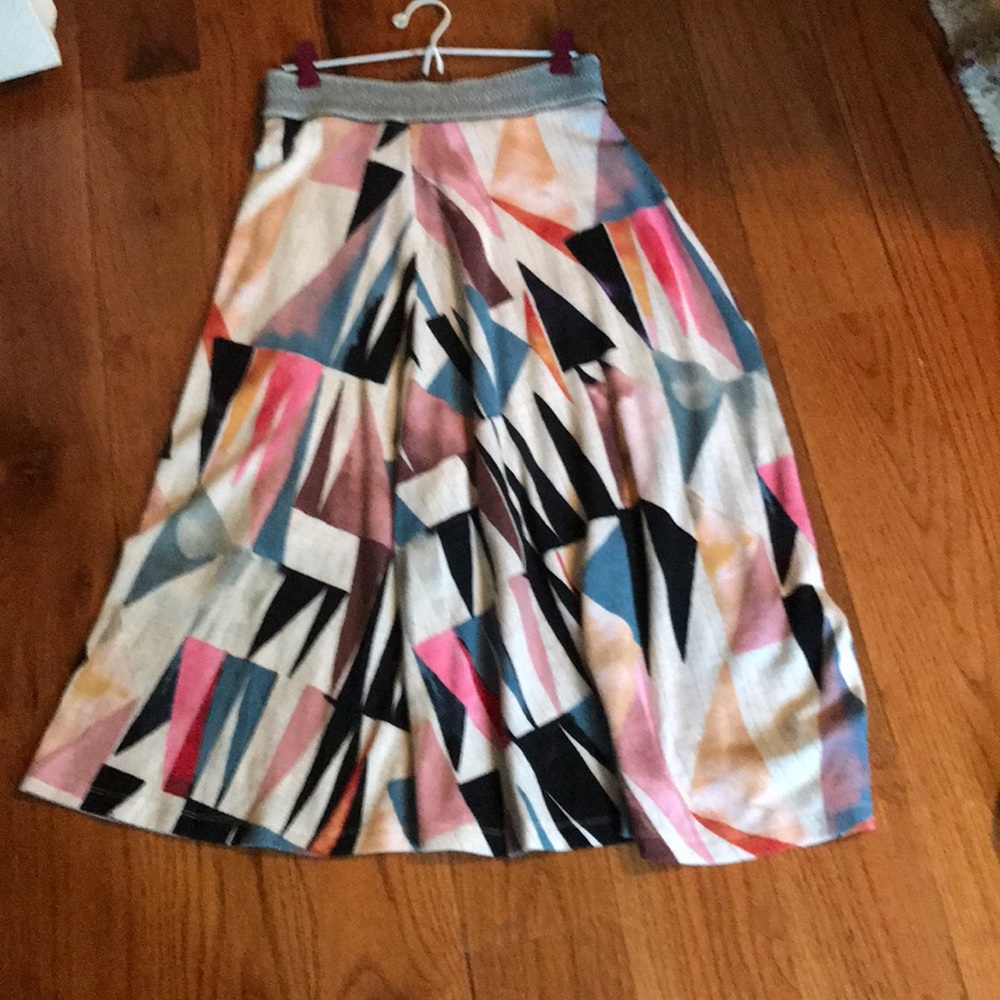 Multicolor Geometric Women's Skirt